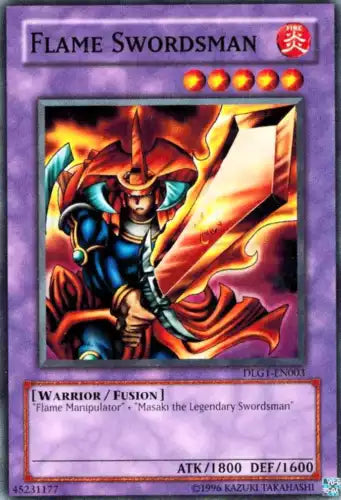 Flame Swordsman - DLG1-EN003 - Common - Unlimited Edition - YuGiOh