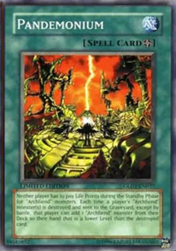 Pandemonium - GLD1-EN037 - Common - Limited Edition - YuGiOh