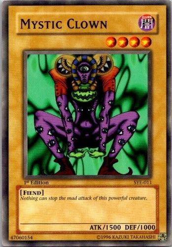 Mystic Clown - SYE-011 - Common - Unlimited Edition - YuGiOh LP