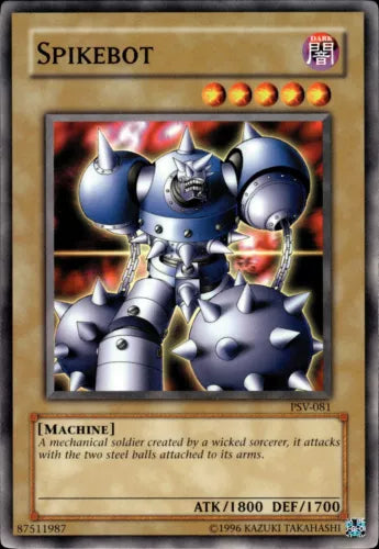 Spikebot - PSV-081 - Common - Unlimited Edition - YuGiOh LP