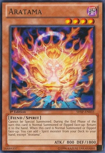 Aratama - SHSP-EN035 - Rare - Unlimited Edition - YuGiOh