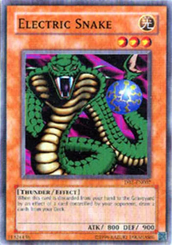 Electric Snake - DB1-EN007 - Common - Unlimited Edition - YuGiOh