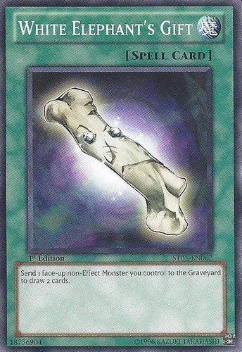 White Elephant's Gift - STBL-EN062 - Common - 1st Edition - YuGiOh VLP