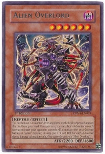 Alien Overlord - CRMS-EN038 - Rare - 1st Edition - YuGiOh
