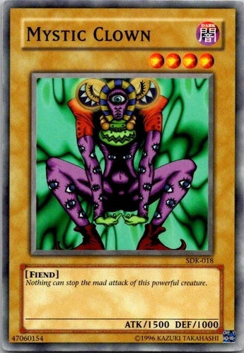 Mystic Clown - SDK-018 - Common - Unlimited Edition - YuGiOh LP