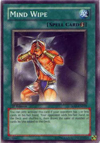 Mind Wipe - SOD-EN039 - Common - Mixed Editions - YuGiOh LP