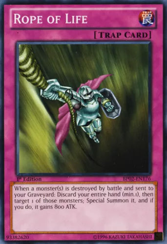 Rope of Life - BP02-EN176 - Common - 1st Edition - YuGiOh