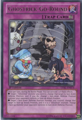 Ghostrick-Go-Round - LVAL-EN074 - Rare - Mixed Editions - YuGiOh