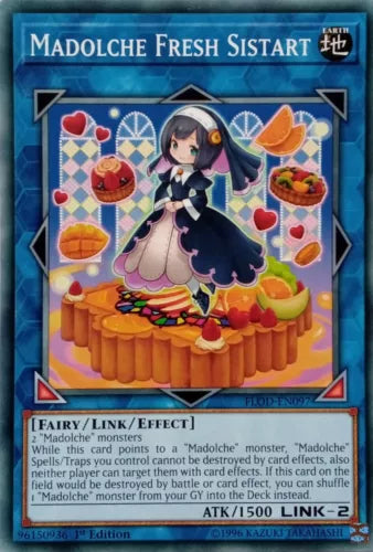 Madolche Fresh Sistart - FLOD-EN097 - Common - Unlimited Edition - YuGiOh