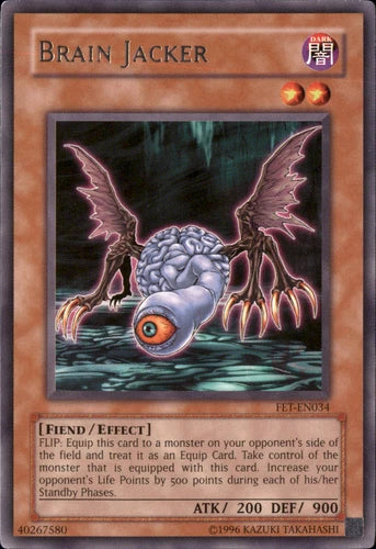 Brain Jacker - FET-EN034 - Rare - Unlimited Edition - YuGiOh