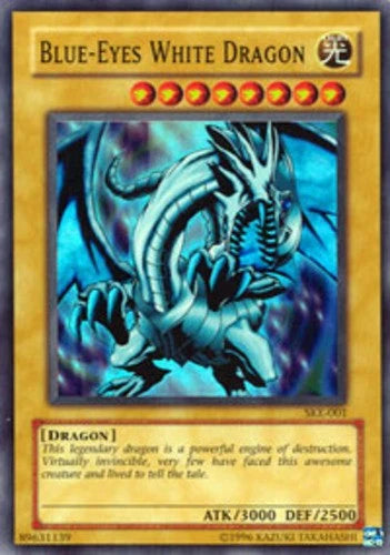 Blue-Eyes White Dragon - SKE-001 - Super Rare - Unlimited Edition - YuGiOh VLP
