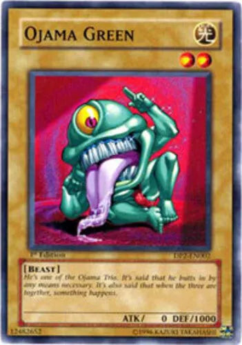 Ojama Green - DP2-EN002 - Common - Unlimited Edition - YuGiOh