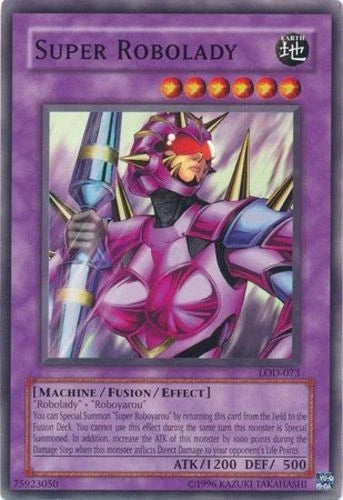 Super Robolady - LOD-073 - Common - Unlimited Edition - YuGiOh LP