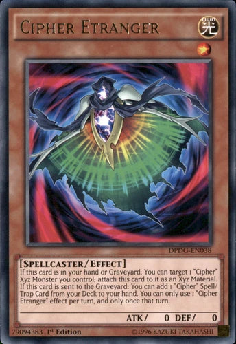 Cipher Etranger - DPDG-EN038 - Rare - 1st Edition - YuGiOh