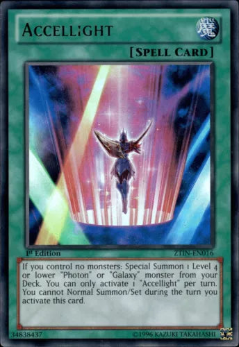 Accellight - ZTIN-EN016 - Ultra Rare - 1st Edition - YuGiOh