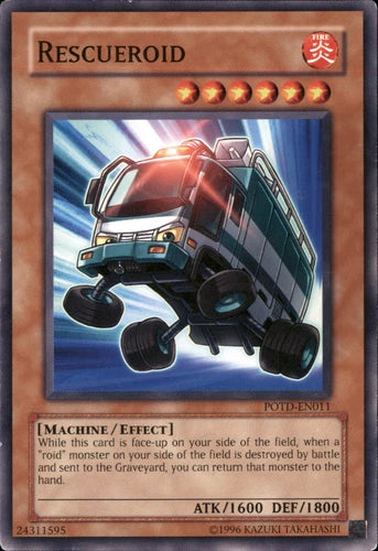 Rescueroid - POTD-EN011 - Common - Mixed Editions - YuGiOh