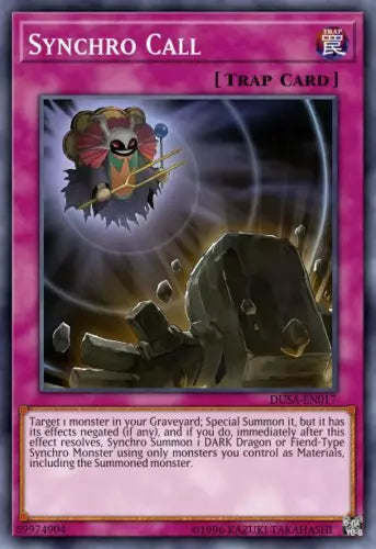 Synchro Call - DUSA-EN017 - Ultra Rare - 1st Edition - YuGiOh