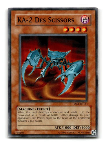 KA-2 Des Scissors - DR2-EN131 - Common - Unlimited Edition - YuGiOh