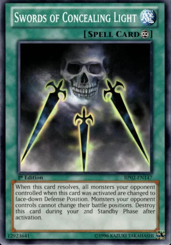 Swords of Concealing Light - BP02-EN147 - Common - 1st Edition - YuGiOh