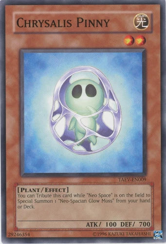Chrysalis Pinny - TAEV-EN009 - Common - Unlimited Edition - YuGiOh