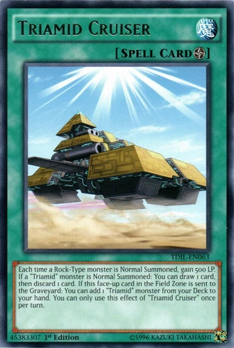 Triamid Cruiser - TDIL-EN063 - Rare - Mixed Editions - YuGiOh
