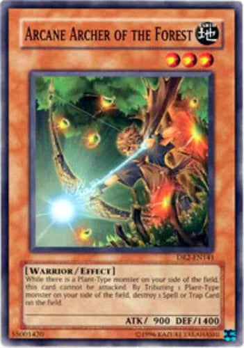 Arcane Archer of the Forest - DR2-EN141 - Common - Unlimited Edition - YuGiOh