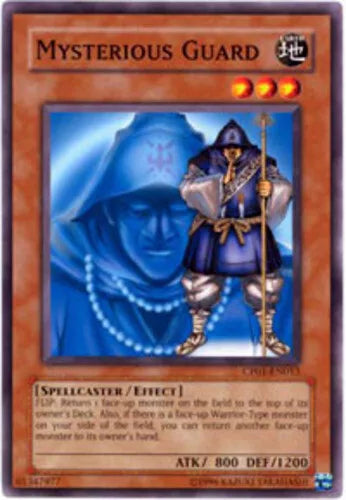 Mysterious Guard - CP01-EN013 - Common - Limited Edition - YuGiOh