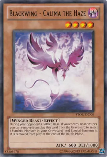Blackwing - Calima the Haze - STOR-EN009 - Common - Mixed Editions - YuGiOh