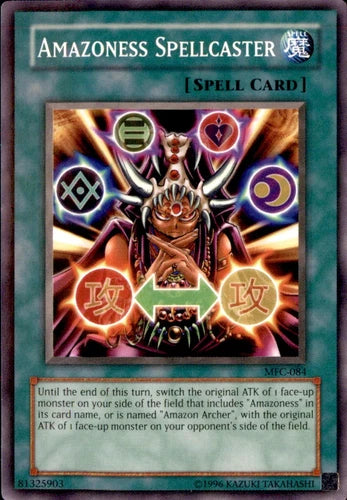 Amazoness Spellcaster - MFC-084 - Common - 1st Edition - YuGiOh