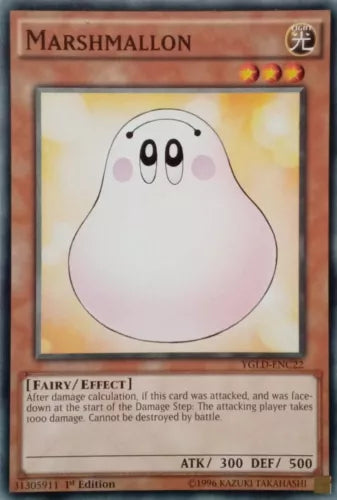 Marshmallon - YGLD-ENC22 - Common - 1st Edition - YuGiOh