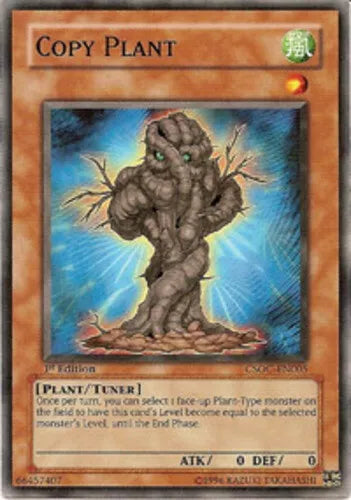 Copy Plant - CSOC-EN005 - Common - 1st Edition - YuGiOh