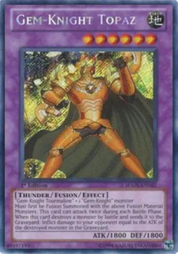 Gem-Knight Topaz - HA05-EN021 - Secret Rare - Mixed Editions - YuGiOh