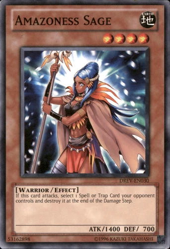 Amazoness Sage - DREV-EN030 - Common - 1st Edition - YuGiOh