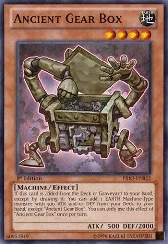 Ancient Gear Box - PRIO-EN032 - Common - 1st Edition - YuGiOh