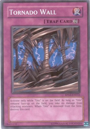 Tornado Wall - RP02-EN033 - Common - Unlimited Edition - YuGiOh