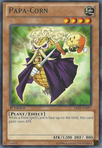 Papa-Corn - ABYR-EN097 - Rare - Unlimited Edition - YuGiOh