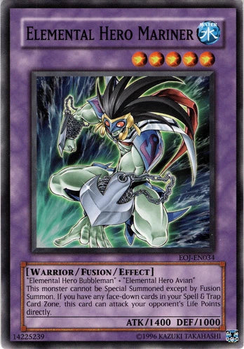 Elemental Hero Mariner - EOJ-EN034 - Common - 1st Edition - YuGiOh