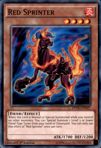 Red Sprinter - DPDG-EN027 - Common - 1st Edition - YuGiOh