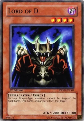 Lord of D. - DPKB-EN009 - Common - 1st Edition - YuGiOh