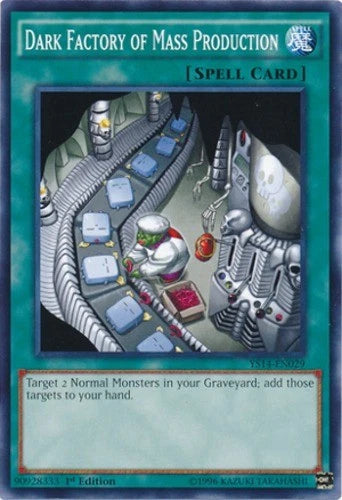 Dark Factory of Mass Production - YS14-EN029 - Common - 1st Edition - YuGiOh