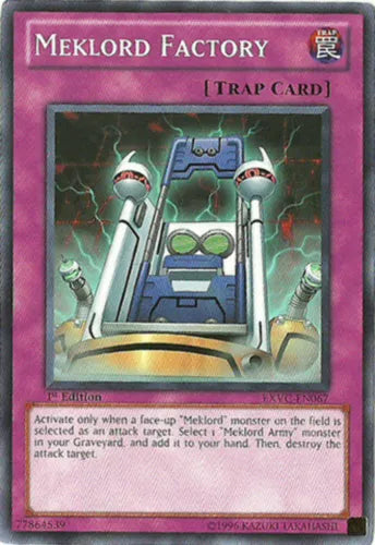 Meklord Factory - EXVC-EN067 - Common - 1st Edition - YuGiOh