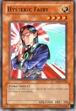 Hysteric Fairy - DB1-EN238 - Common - Unlimited Edition - YuGiOh