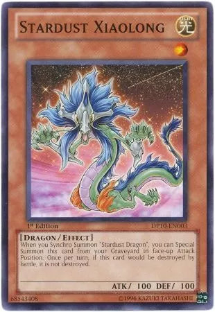 Stardust Xiaolong - DP10-EN003 - Common - 1st Edition - YuGiOh