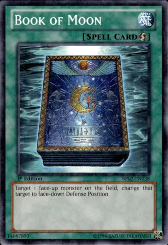 Book of Moon - BP02-EN138 - Common - 1st Edition - YuGiOh