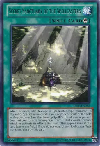 Secret Sanctuary of the Spellcasters - SHSP-EN095 - Rare - Mixed Editions - YuGi