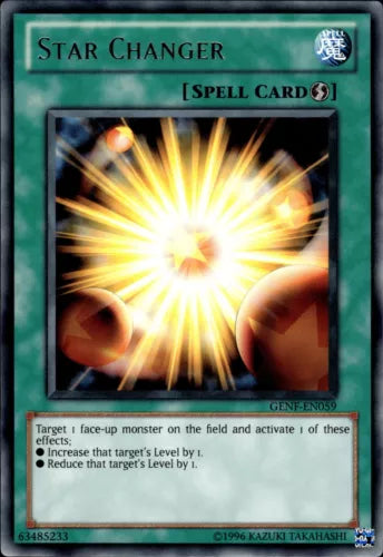 Star Changer - GENF-EN059 - Rare - 1st Edition - YuGiOh
