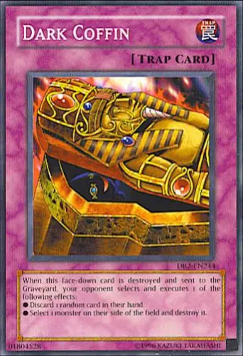 Dark Coffin - DB2-EN244 - Common - Unlimited Edition - YuGiOh
