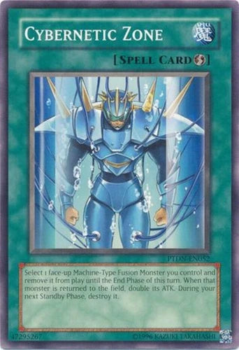 Cybernetic Zone - PTDN-EN052 - Common - Unlimited Edition - YuGiOh