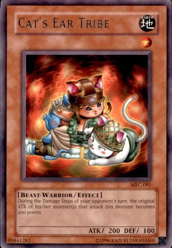 Cat's Ear Tribe - MFC-081 - Rare - Unlimited Edition - YuGiOh