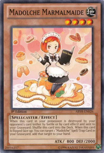 Madolche Marmalmaide - ABYR-EN026 - Common - 1st Edition - YuGiOh